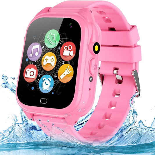 Kids Waterproof Smart Watch with 26 Games