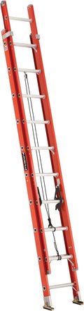 20-foot Fiberglass Extension Ladder Type IA - 300 lb Capacity