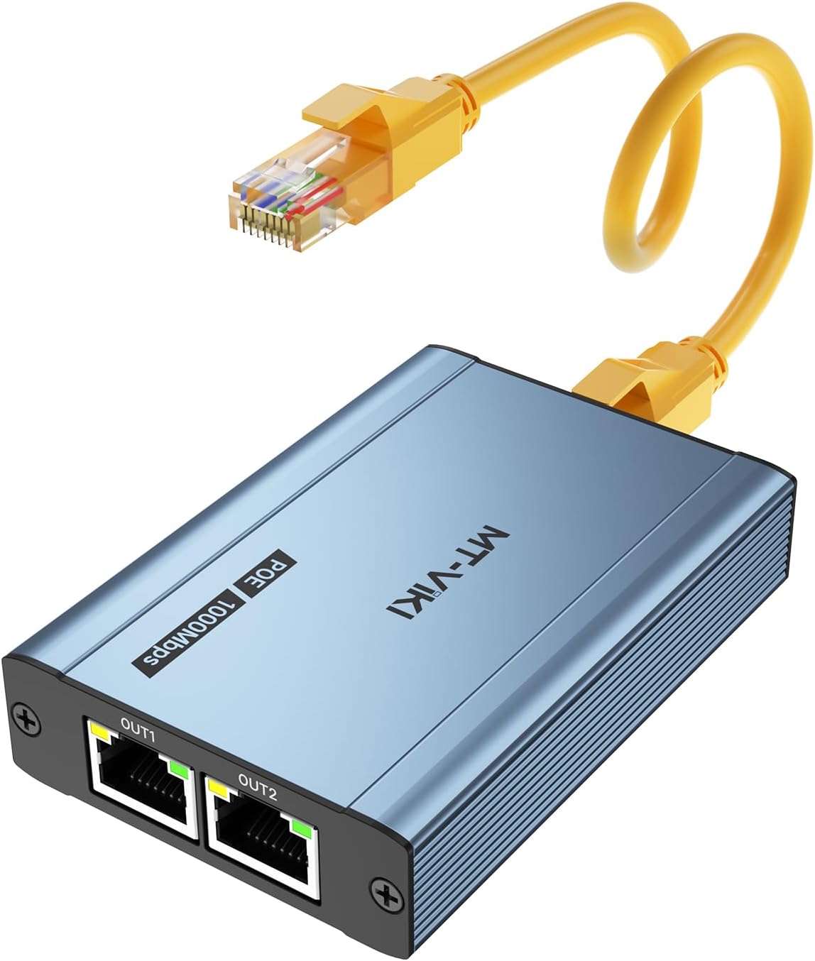 MT-VIKI POE Ethernet Splitter 1 to 3 for High-Speed Devices