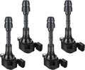 MAYASAF UF349 Ignition Coil Set for Nissan and Infiniti Models