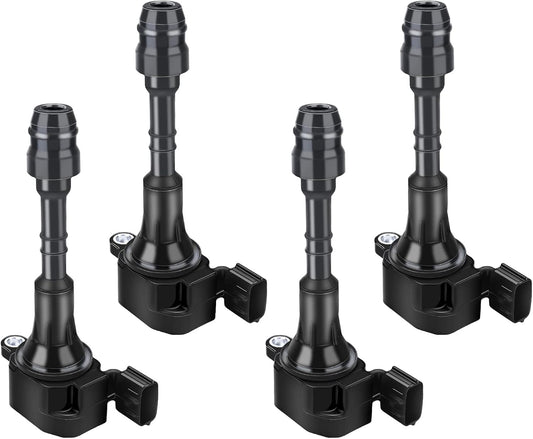 MAYASAF UF349 Ignition Coil Set for Nissan and Infiniti Models