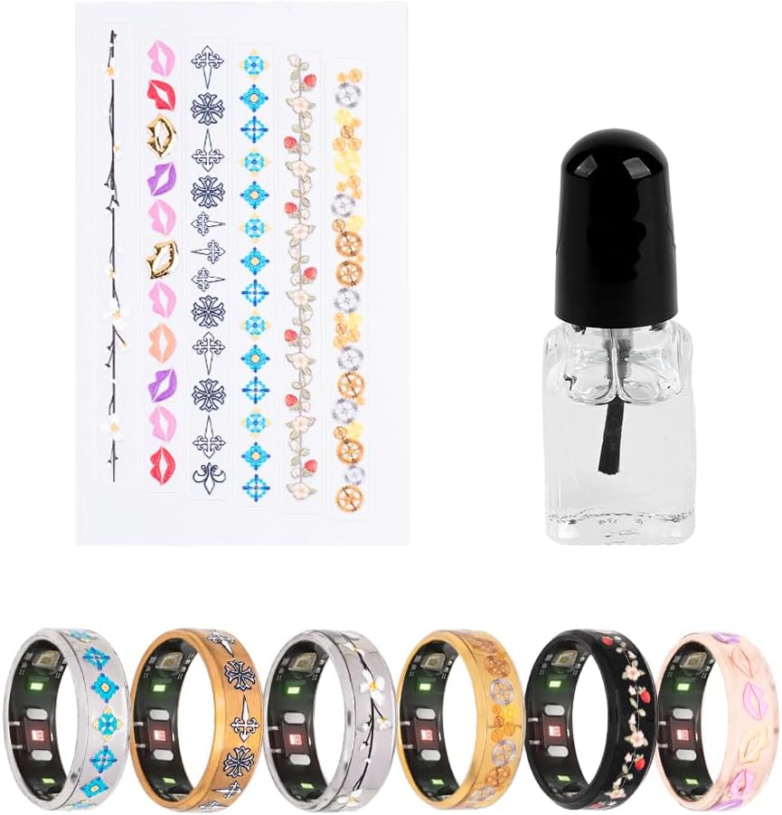 Super Thin Waterproof Ring Stickers - 6pcs BOVIPO