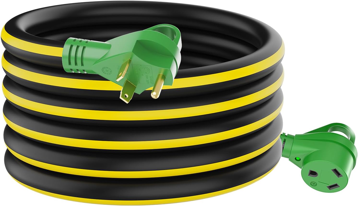 RVGUARD 30 Amp 25 Foot RV Extension Cord with LED Indicator