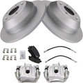 Rear Ceramic Brake Kit for 2014 Kia Sorento - Complete Fit