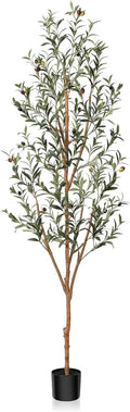 Kazeila Artificial Olive Tree 6FT Tall Faux Silk Plant - Lifelike