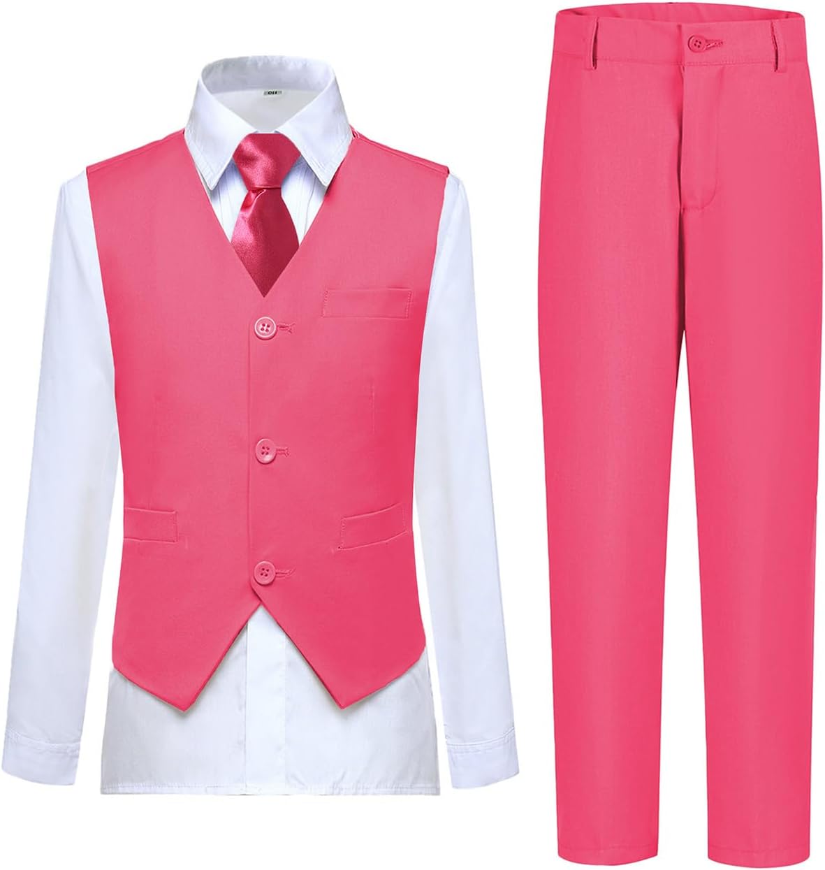 Boys Vest Set Formal Dress Suits for Weddings and Events