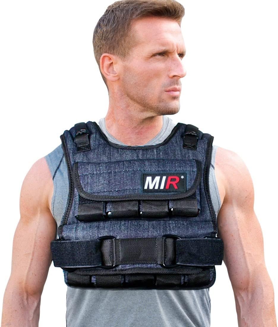 miR Air Flow Weighted Vest for Men and Women - 20lbs to 60lbs