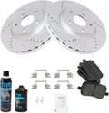 Front Brake Pad & Rotor Kit for 05-12 Chevrolet & Pontiac - G-Coated