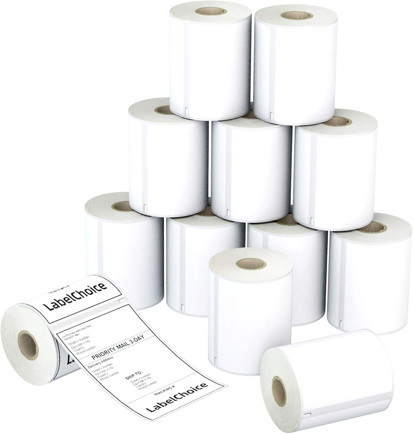 2640 Labels Compatible Dymo 1744907 Shipping Labels for Easy Use