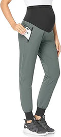 Maternity Joggers Casual Scrub Pants - Lightweight Support