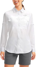 Pudolla Women's UPF 50+ UV Sun Protection Long Sleeve Shirt - Cooling