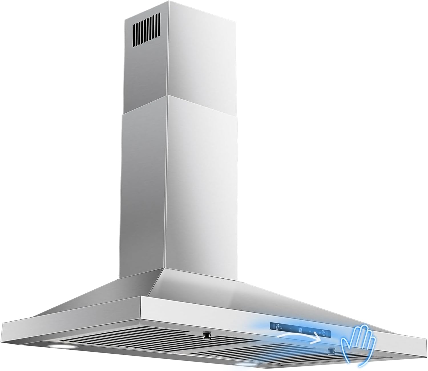 Wall Mount Range Hood 30 inch with Gesture Sensing & Touch Control