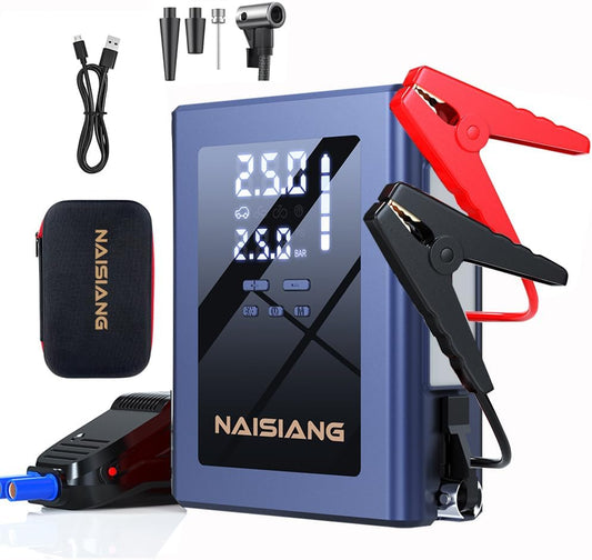 NAISIANG 4000A Jump Starter: Power On-the-Go!