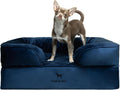 NOAH & PAW Dog Bed 28x23x11 in - Orthopedic Memory Foam Support