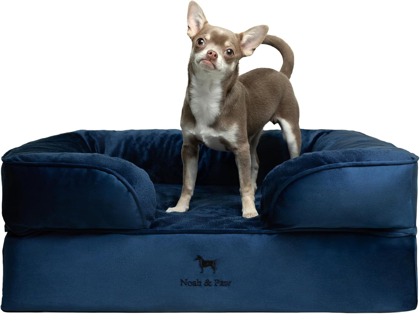 Orthopedic Dog Bed with Cooling Gel for Medium Size Pets