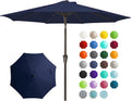 9ft Outdoor Patio Umbrella with Crank and Tilt - Sturdy Shade