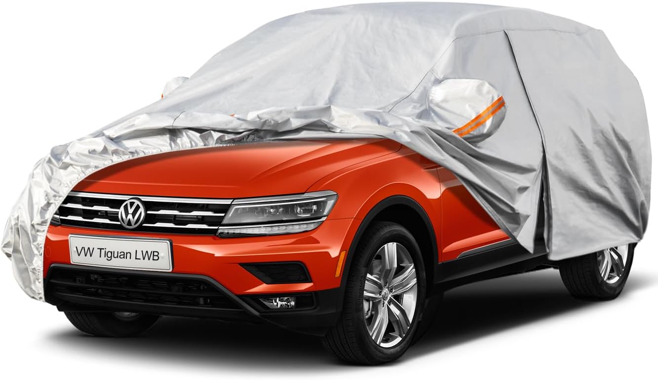 Kayme 6 Layers SUV Car Cover for VW Tiguan Allspace LWB 2018-2025