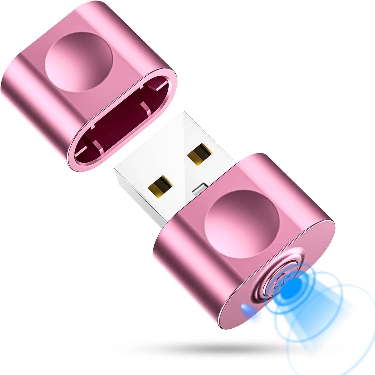 Rose Gold Mouse Jiggler - Keep PC Awake
