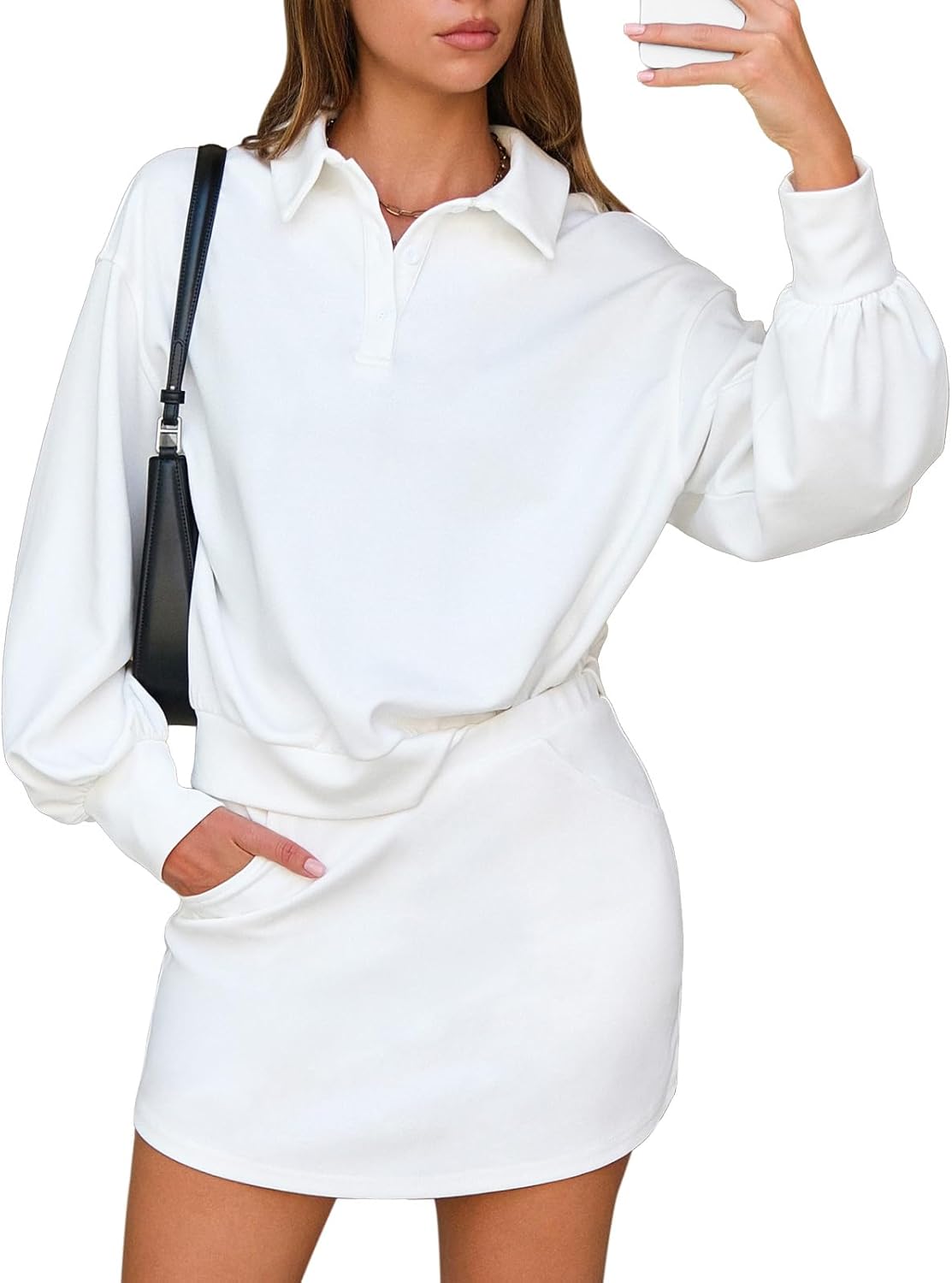 EXLURA Women Two Piece Sets for Casual Fall Workout Style