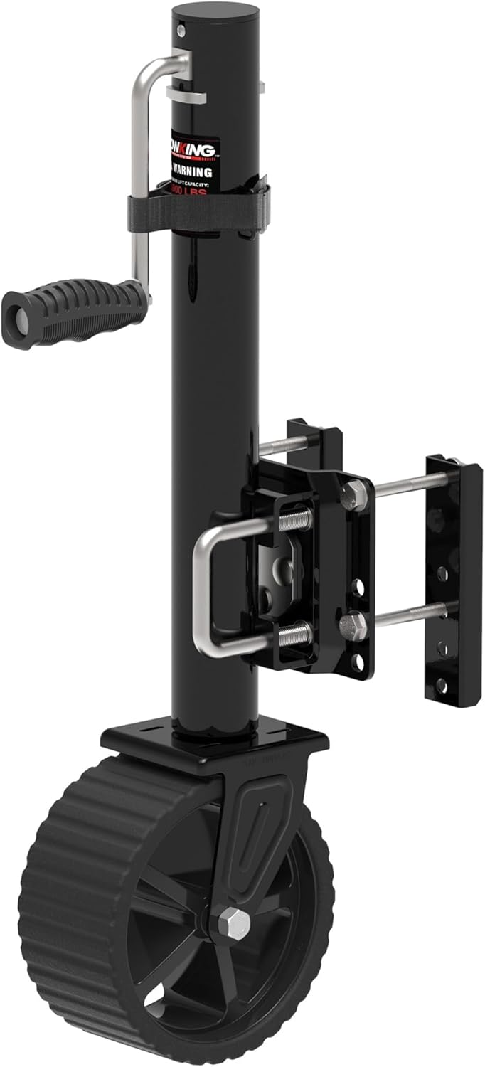 8-inch Wheel Trailer Jack for RV, Boat, and Trailer Use