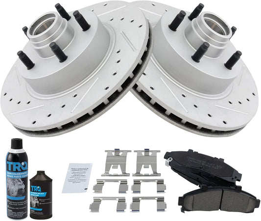 Premium G-Coated Ceramic Brake Pad & Rotor Kit for Ford Explorer