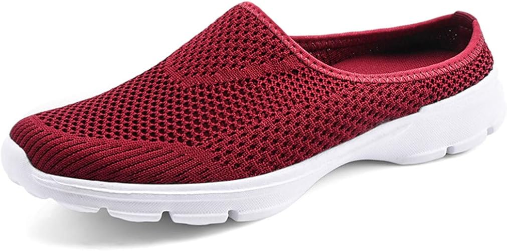 ChicWind Womens Breathable Mesh Walking Mules Sneakers for Comfort