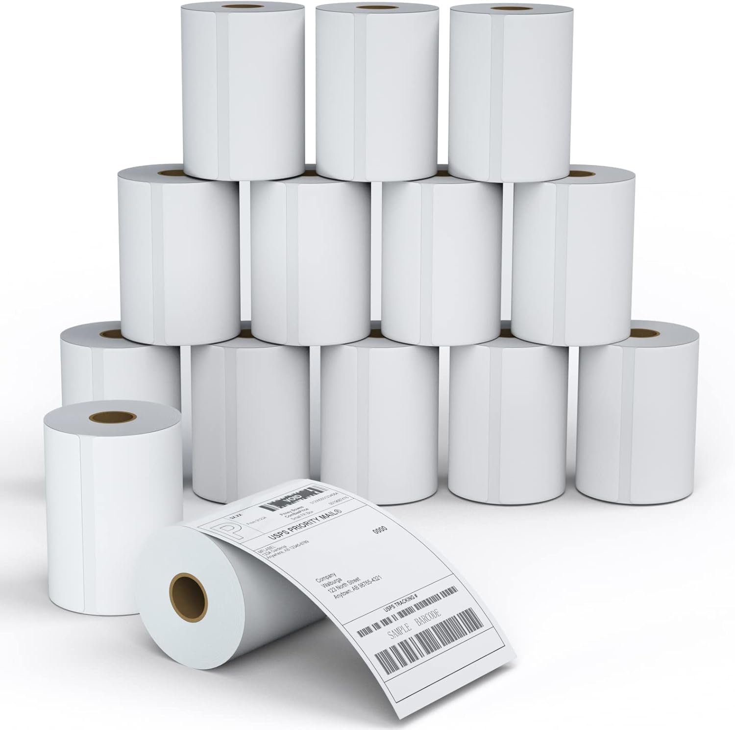 MFLABEL 80 Rolls 4x6 Direct Thermal Shipping Labels for Printing