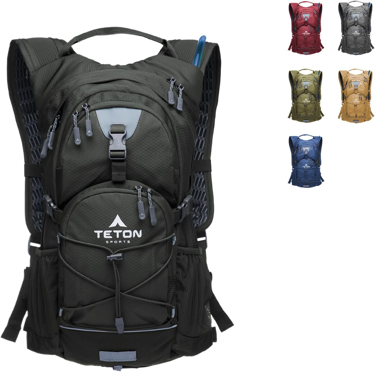 Teton Oasis Hydration Backpack for Hiking, Running, and Cycling
