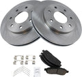 Front Ceramic Brake Pad & Rotor Kit for 2004-2008 Ford F-150 - 7 Lug