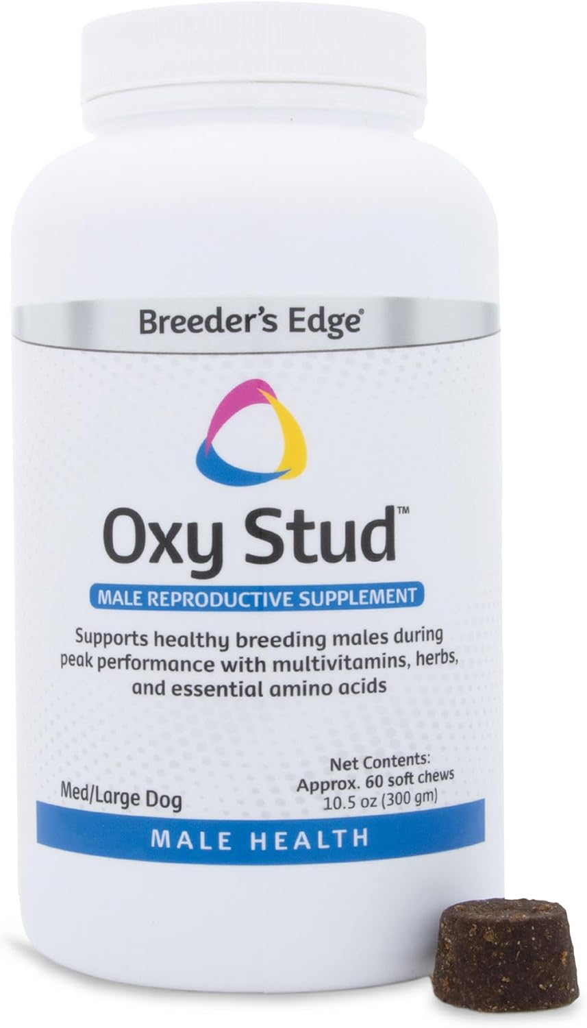 Breeder's Edge Oxy Stud Male Performance Supplement for Dogs