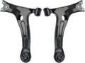 TRQ Front Lower Control Arm Set Compatible with 2003-2013 Corolla