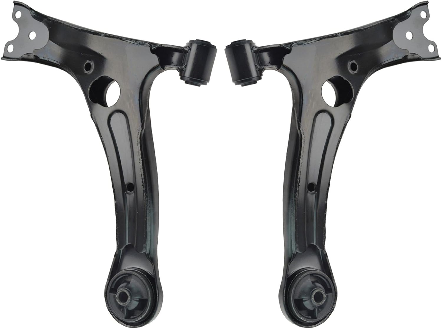 TRQ Front Lower Control Arm Set for Pontiac Vibe and Toyota