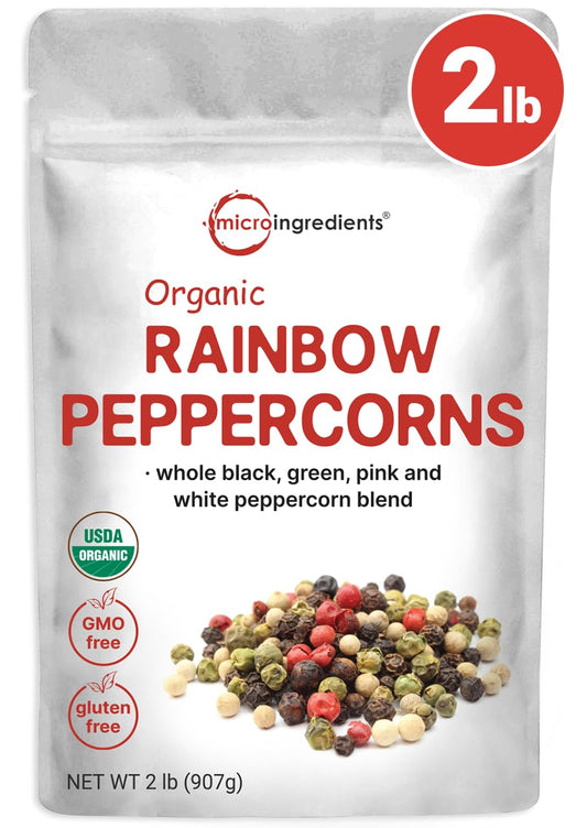 Premium Whole Rainbow Peppercorns Bundle