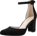 Closed Toe Heels for Women - 3 in Block Pumps Comfortable Everyday