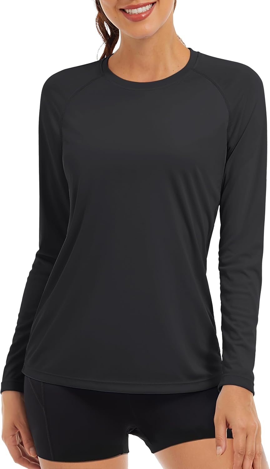 TACVASEN Women's UPF 50+ Quick Dry Rash Guard