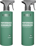 HEX Performance Deodorizing Spray Unscented 44oz (2-Pack) - Fabric
