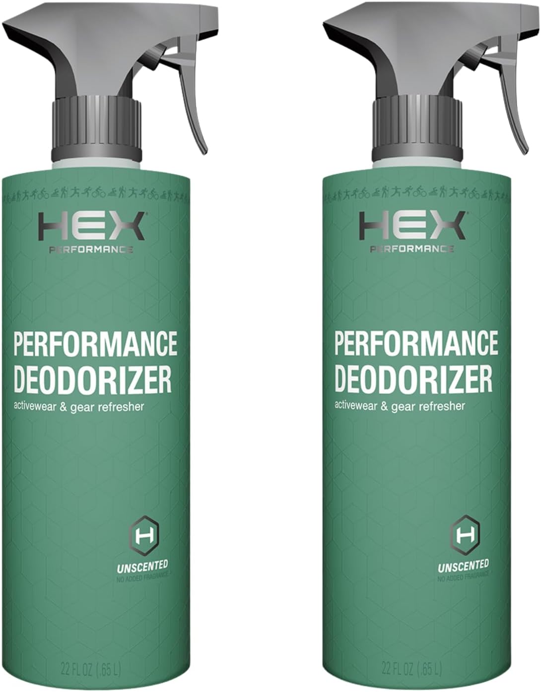 HEX Performance Deodorizing Spray for Fabrics & Gear, 44oz