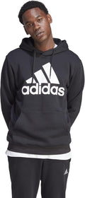 adidas Men's Essentials Fleece Big Logo Hoodie - Soft Everyday Wear