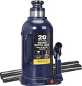 BIG RED 20 Ton Welded Hydraulic Bottle Jack - Heavy Duty Lift