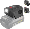JJXNDO 40V Power Inverter: Portable Power Source with LED Light & USB Outlet