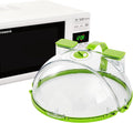 2025 Microwave Splatter Cover 12in Plate - Half-Open Steam Escape