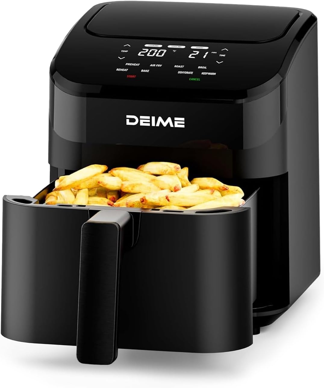 DEIME Air Fryer 4.5 Qt for Quick Easy Meals and Healthy Frying