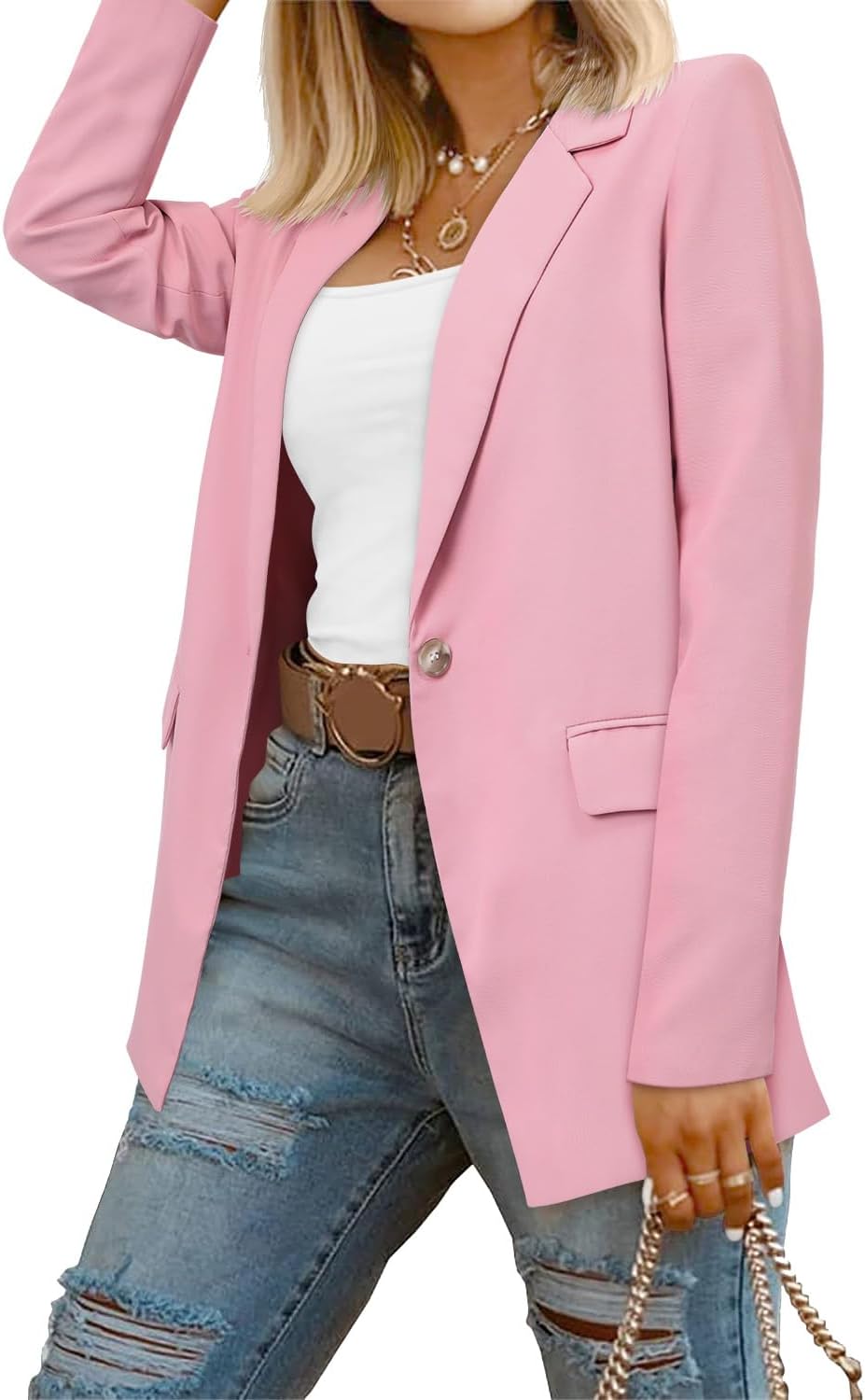 CRAZY GRID Women Business Casual Blazers for Stylish Workwear