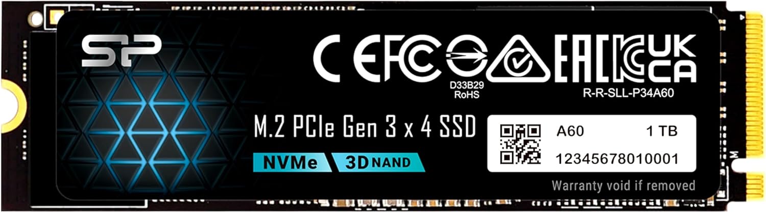 Silicon Power 1TB NVMe M.2 PCIe Gen3x4 2280 SSD Review
