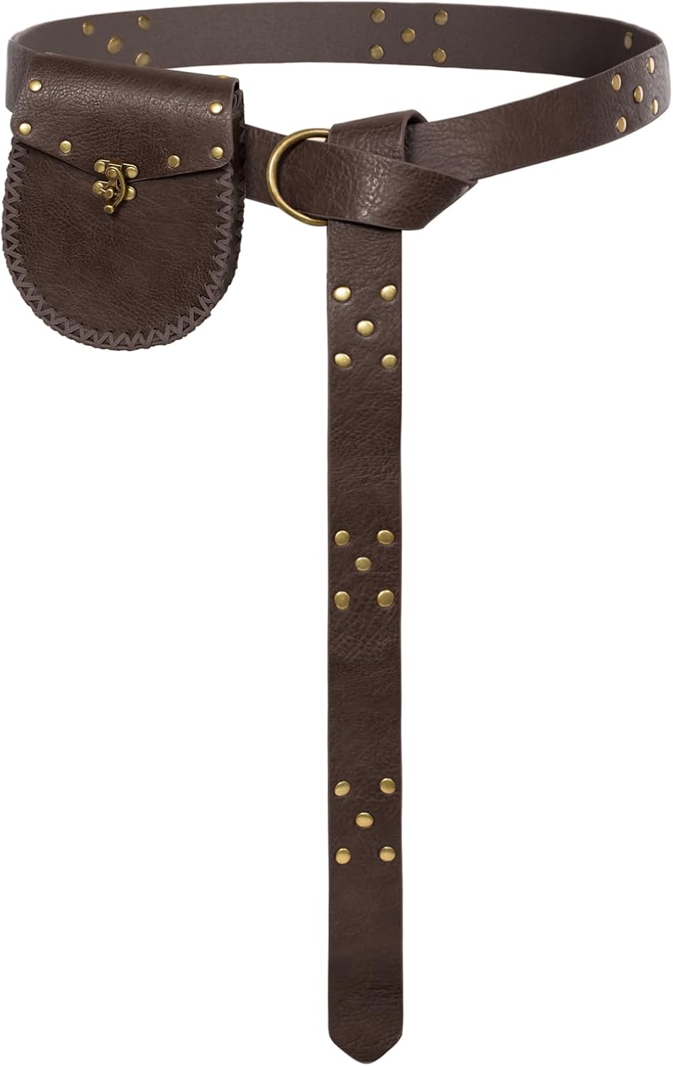 Scarlet Darkness Renaissance Belt Pouch for Cosplay and More