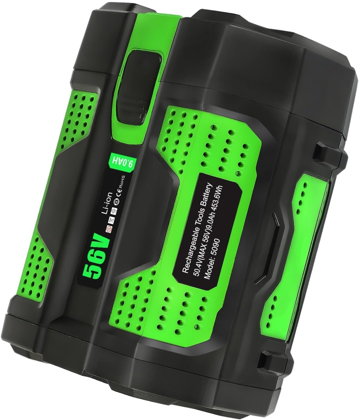 9000mAh Lithium-ion Battery Replacement for EGO 56v by Aoasur
