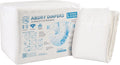 Littleforbig Adult Diaper 10 Pieces - ABDry New White Diapers (Large