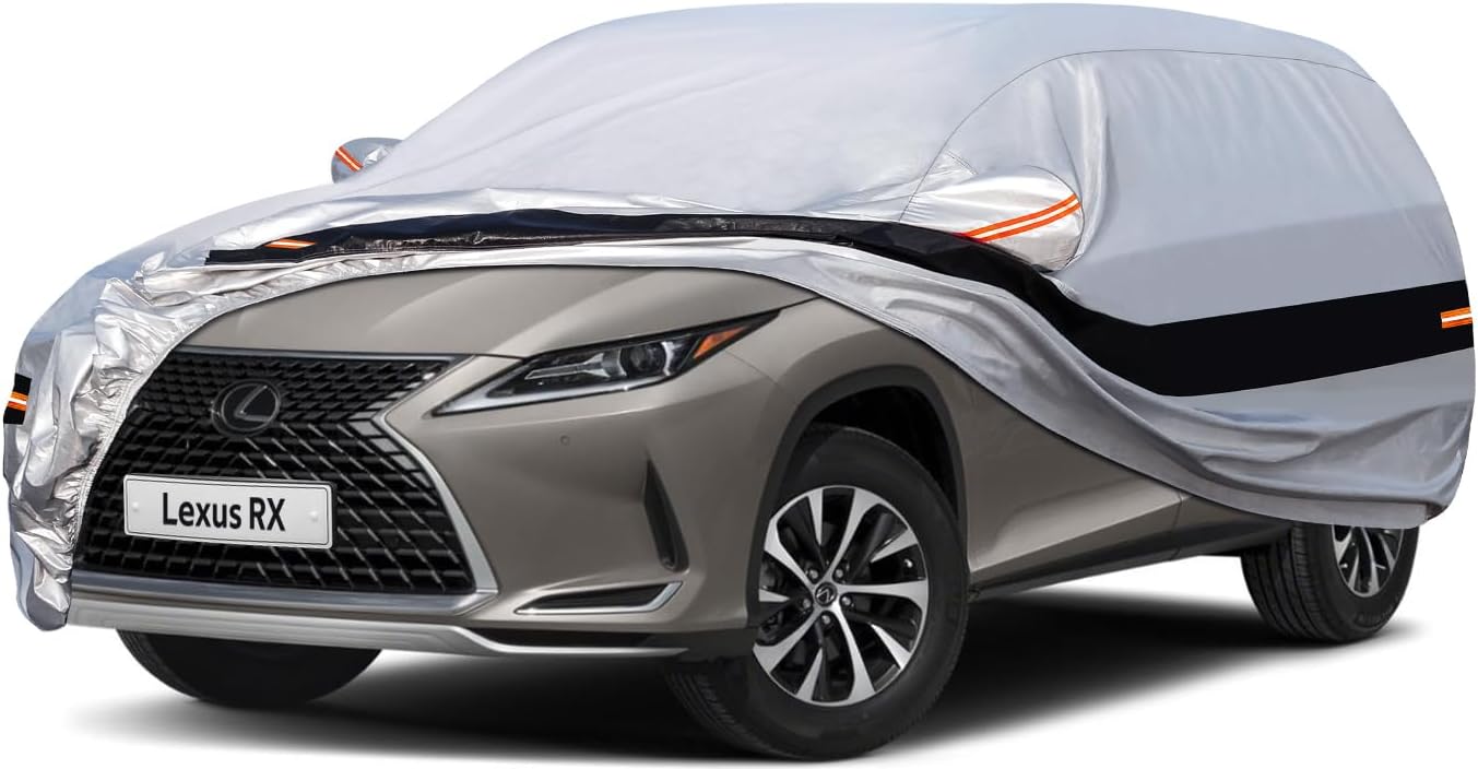 10 Layers SUV Car Cover for Lexus RX 350 450 500 Waterproof