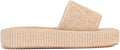 Platform Sandals for Women Raffia Wicker Espadrilles - 1.37in Wedge