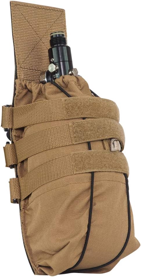 Valken Paintball Universal Tank Vest Pouch for Secure Storage